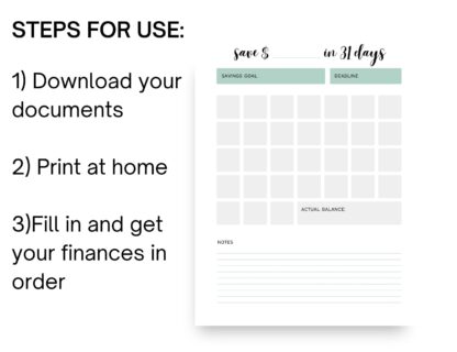 Budget Planner Printable - Image 5