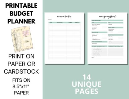 Budget Planner Printable - Image 2