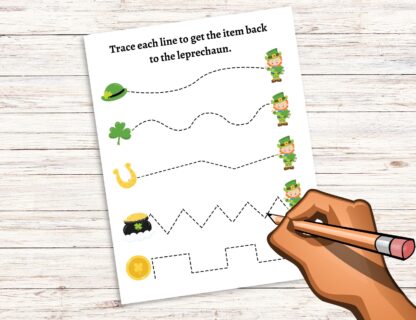 Printable St. Patrick's Day Worksheets for Preschoolers - Image 6