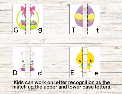 Printable Easter Letter Matching Game - Image 6