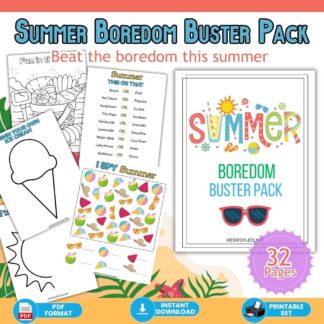 summer boredom buster pack