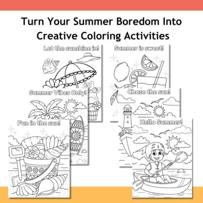 Summer Boredom Buster Pack (32 Pages) - Image 4