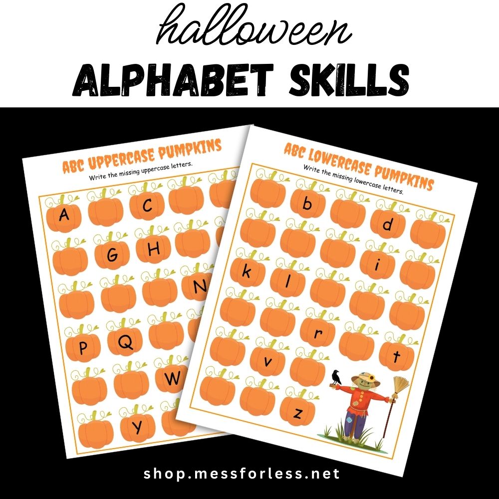 halloween kids worksheets