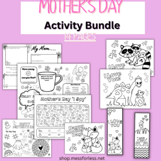 Printable Mother’s Day Activities Pack – Fun, Creative Printables Kids Will Love