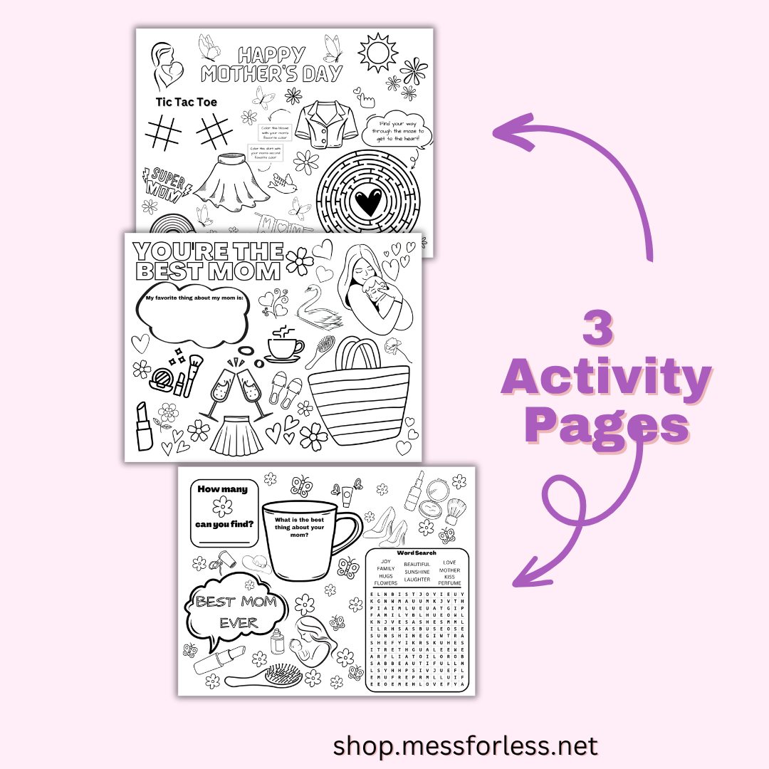 Printable Mother’s Day Activities Pack – Fun, Creative Printables Kids Will Love - Image 6